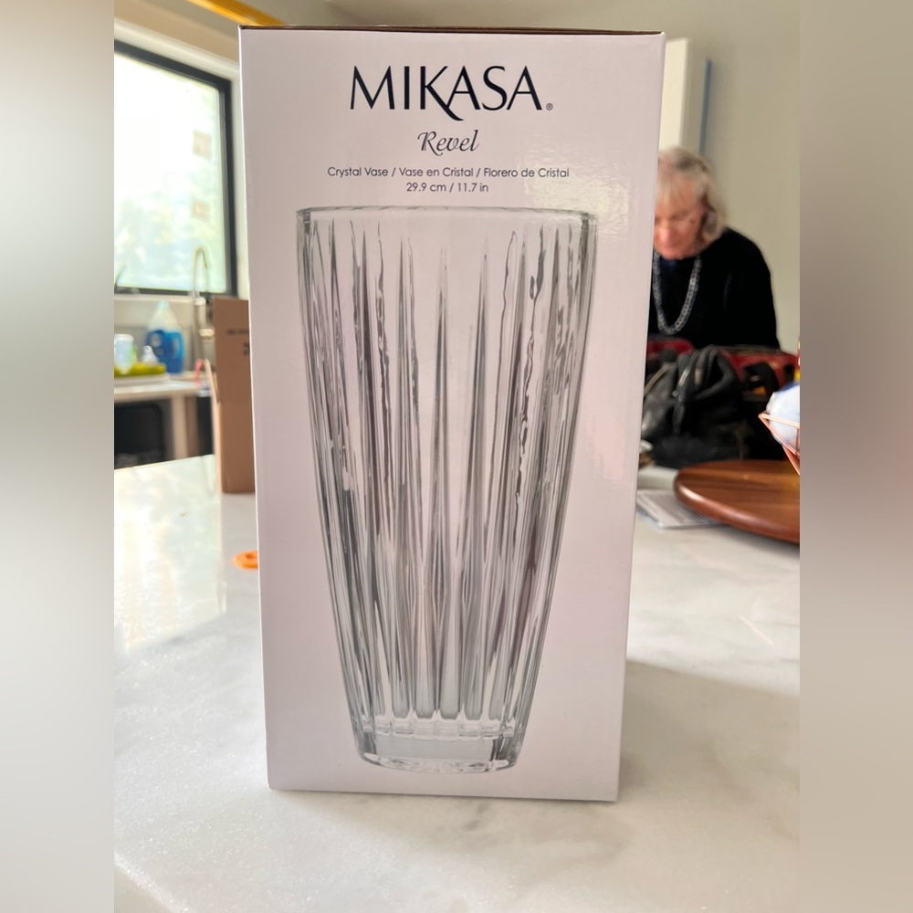 Mikasa Crystal Vase